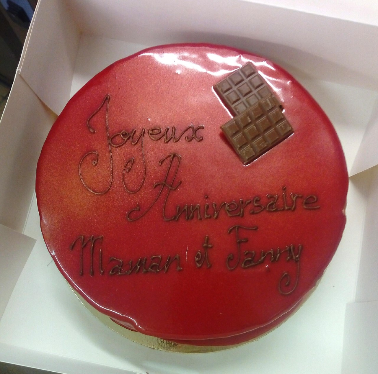 gateaux annniv